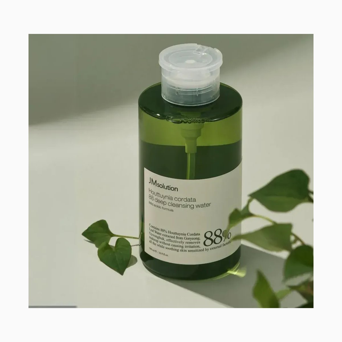 JMSOLUTION HEARTLEAF 88 DEEP CLEANSING WATER