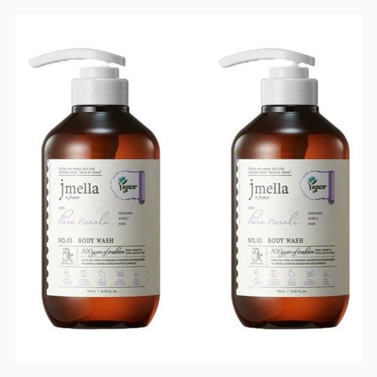 제이멜라 인 프랑스 퓨어 네롤리 바디 워시 500ml
