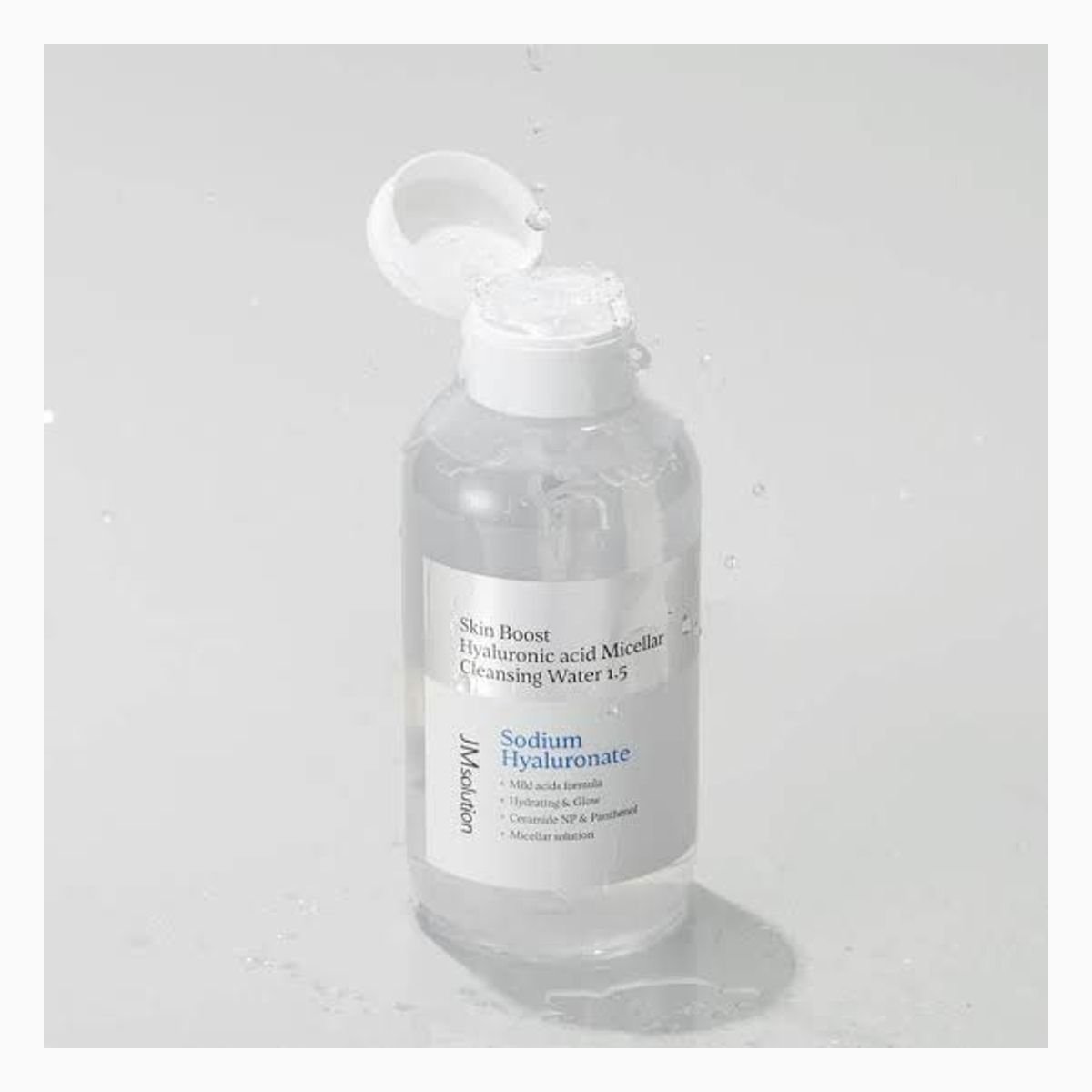 JMSOLUTION SKIN BOOST HYALURONIC ACID MICELLAR CLEANSING WATER 1.5