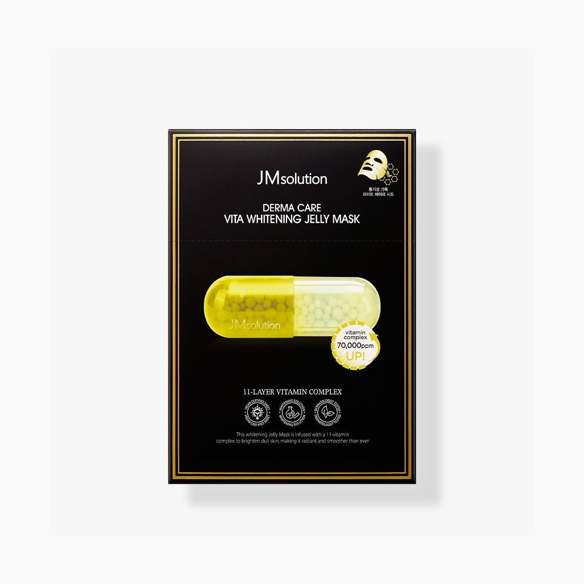 JMSOLUTION DERMA CARE VITA WHITENING JELLY MASK