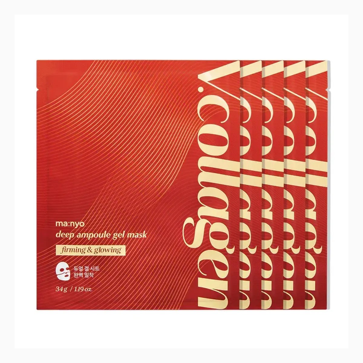 ma:nyo Vcollagen Deep Ampoule Gel Mask