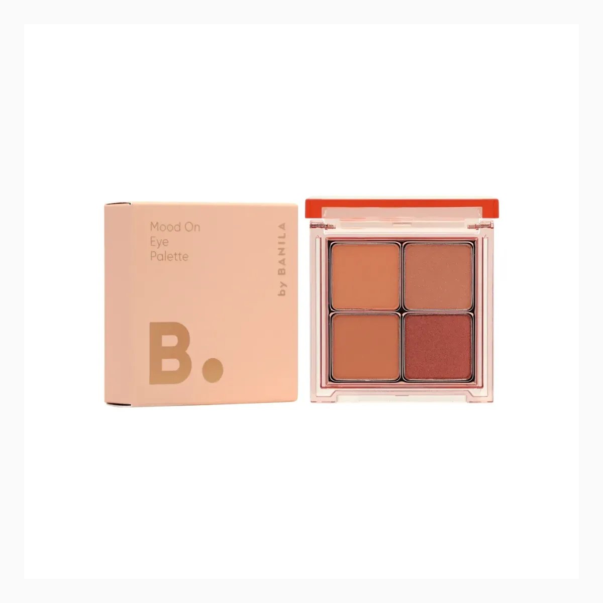 B.by BANILA Mood On Eye Palette 02 Mellow Coral-7G