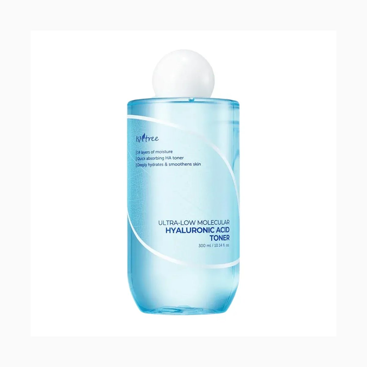ISNTREE ULTRA-LOW MOLECULAR HYALURONIC ACID TONER 300ml