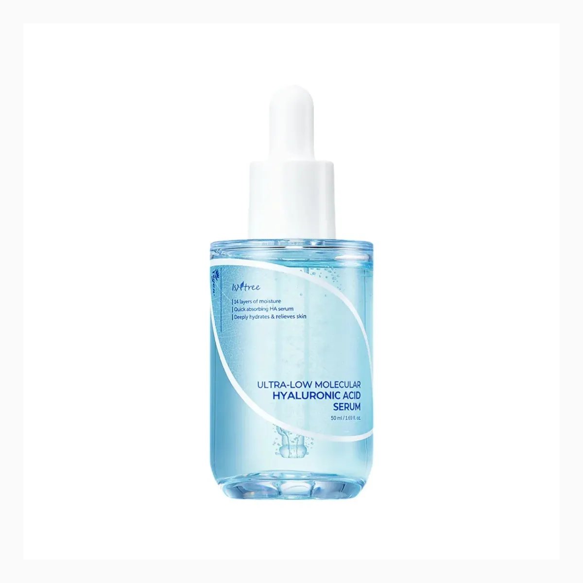 ISNTREE ULTRA-LOW MOLECULAR HYALURONIC ACID SERUM 50ml