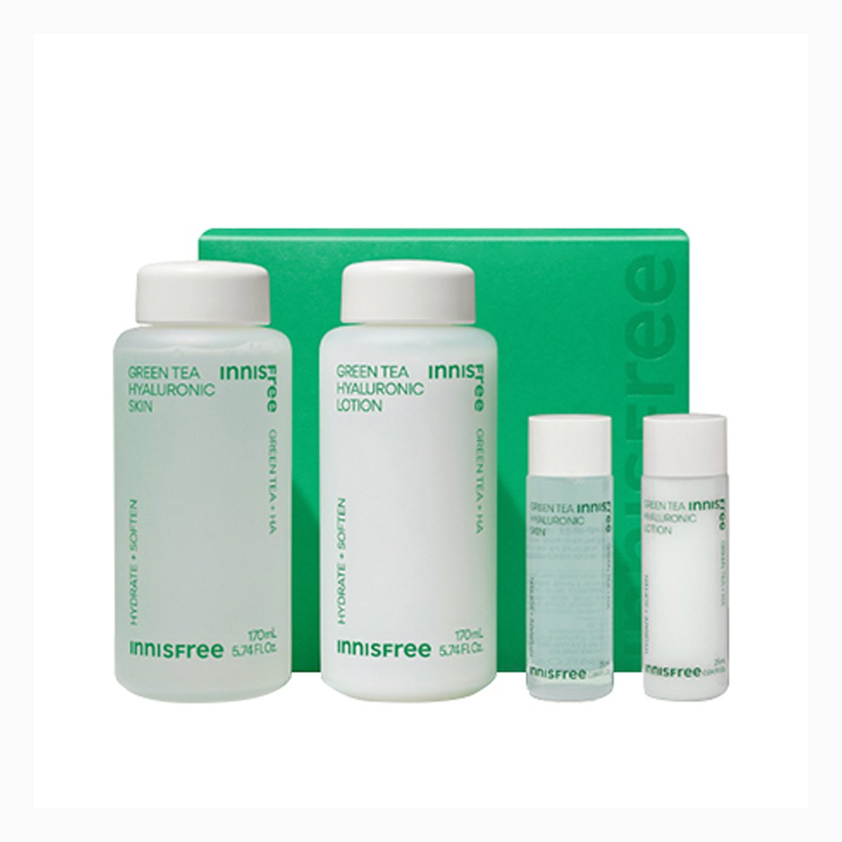 IF. GREEN TEA HA SKIN CARE 2EA SET (23AD)