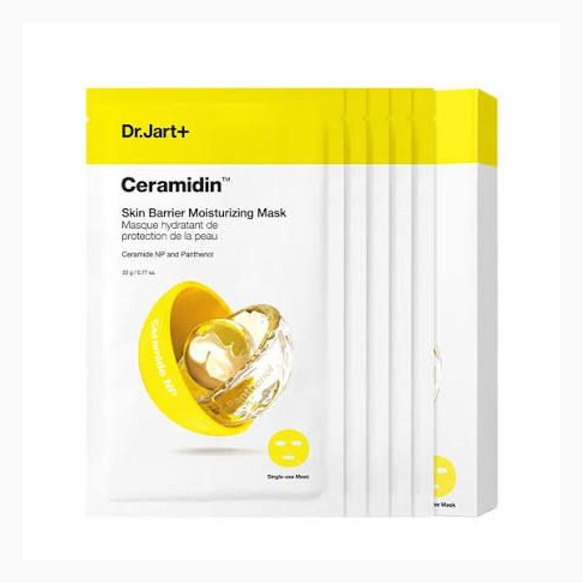 Dr.Jart+ Ceramidin Skin Barrier Moisturizing Mask(22g*5ea)-GB-BB