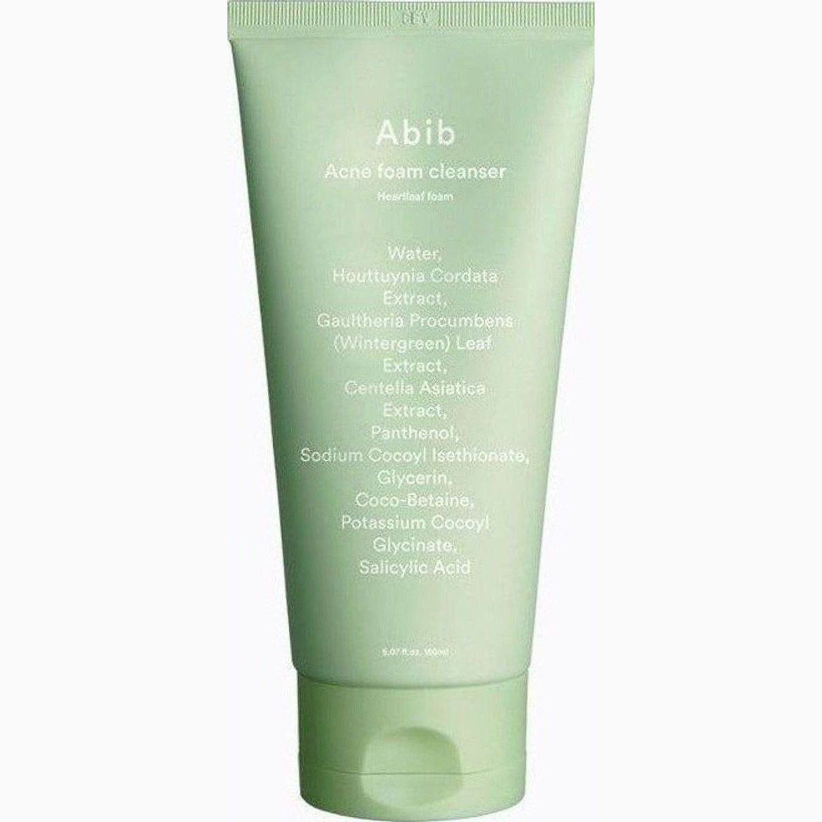 Abib Acne foam cleanser
Heartleaf foam