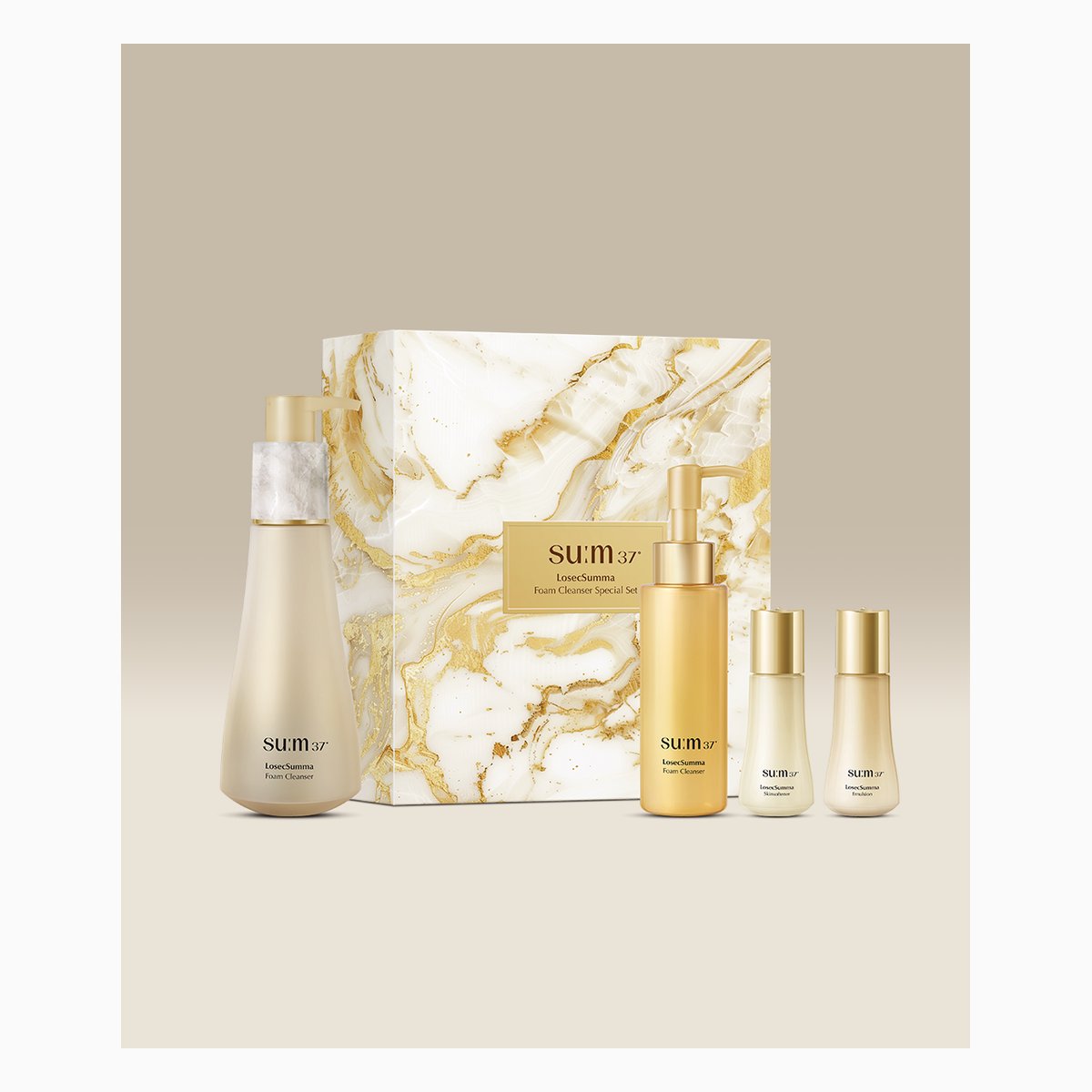 su:m37 LosecSumma Foam Cleanser Special Set