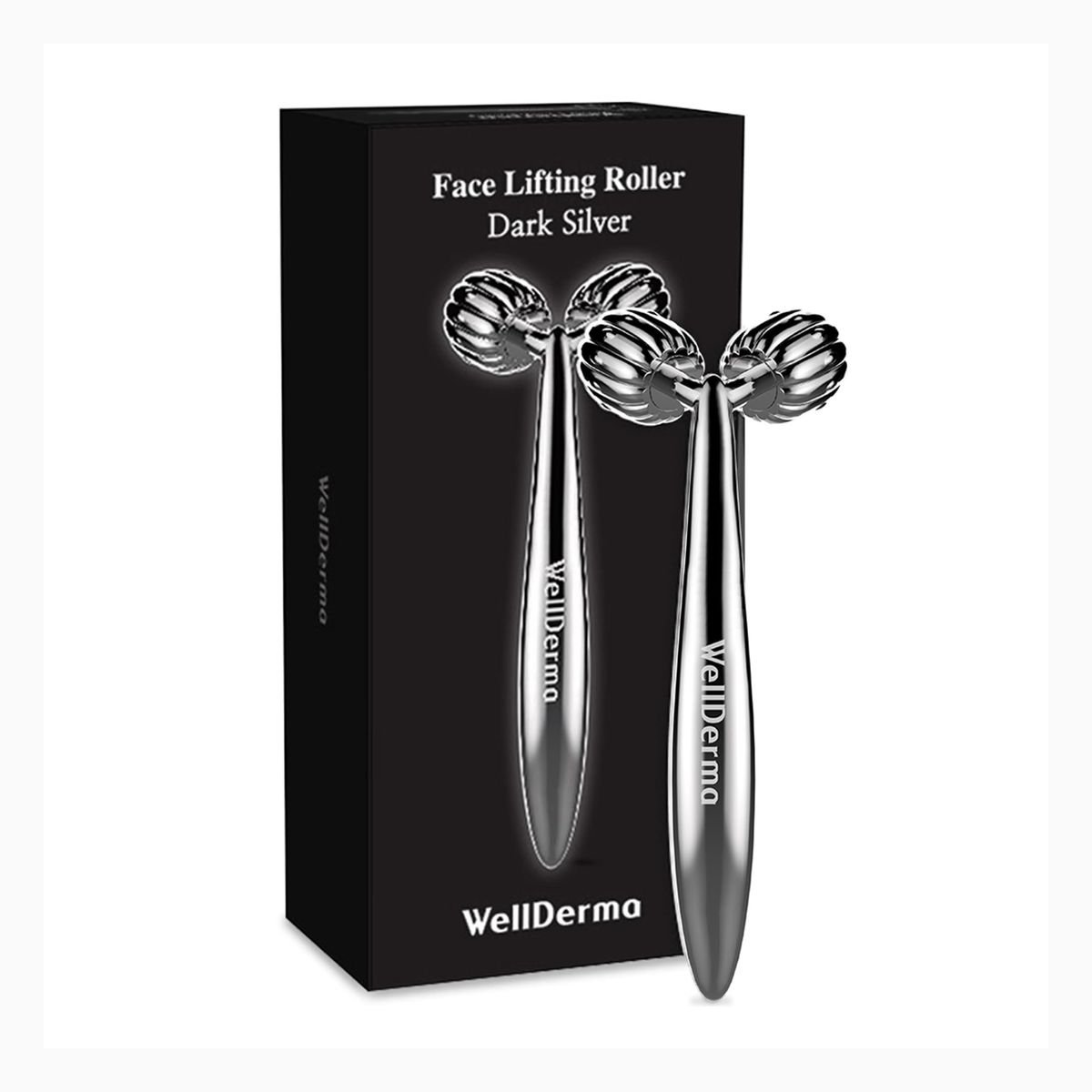 WellDerma wellderma-wellderma-face-lifting-roller-dark-silver